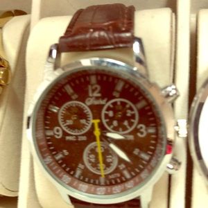 Brown watch